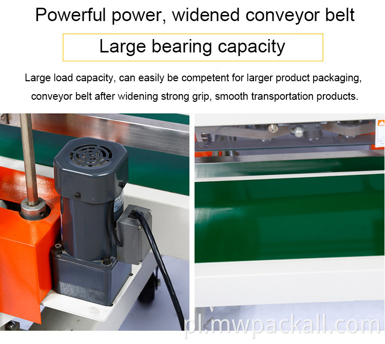 Automatyczna pionowa maszyna uszczelniająca work ciągła pionowa uszczelniacz pasma z ciężarem ładującym 15 kg